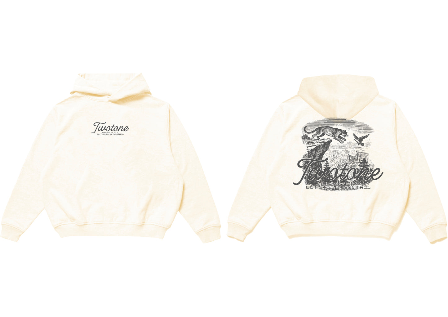 Twotone "Above It All" Hoodie